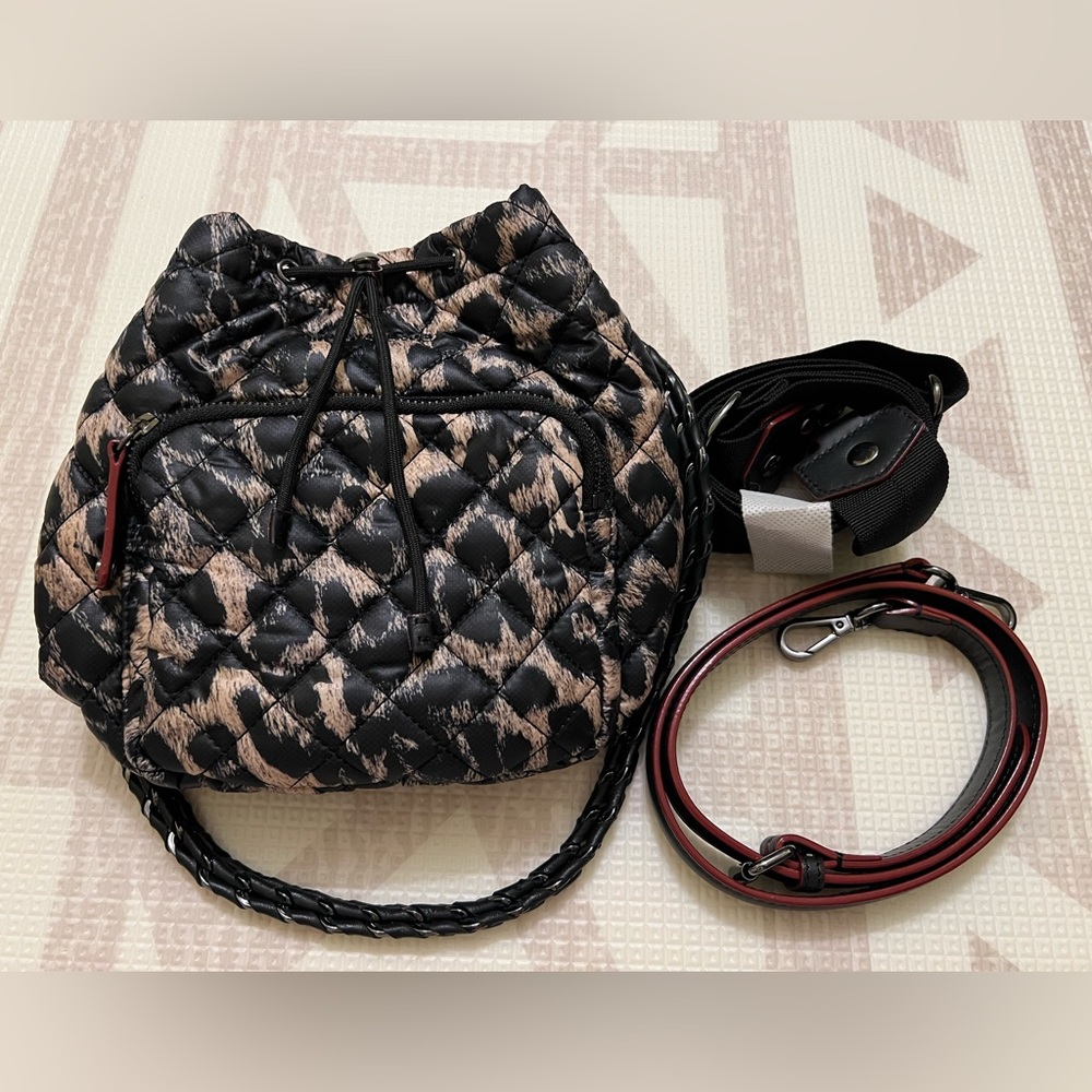 NWOT MZ Wallace Crosby Drawstring Bucket Bag